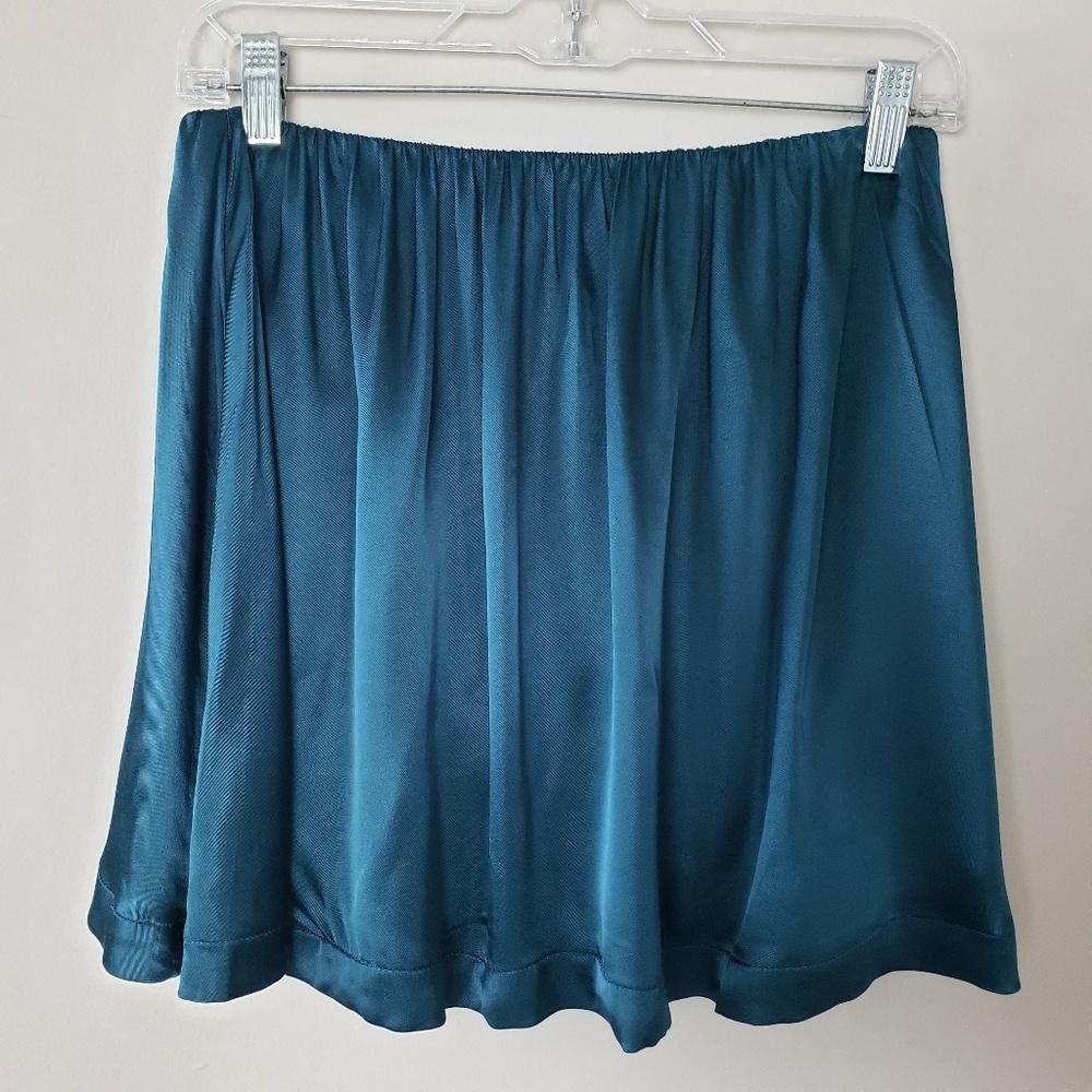 Urban Outfitters teal strapless top